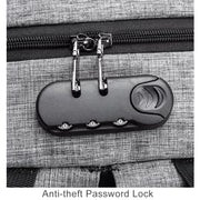 anti-theft password lock backpack
