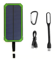 green solar power bank package