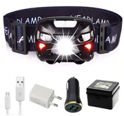 Mixxar Rechargeable Camping LED Headlamp