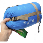 Ultralight sky blue sleeping bag