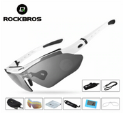 RockBros Cycling White Sunglasses